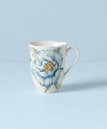 Butterfly Meadow Blue Mug